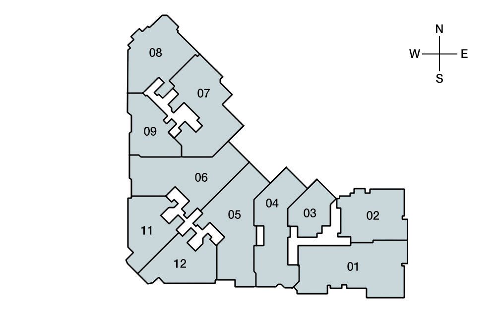 Siteplan for The Residences at Mandarin Oriental, Luxury Condos in Boca Raton, Florida