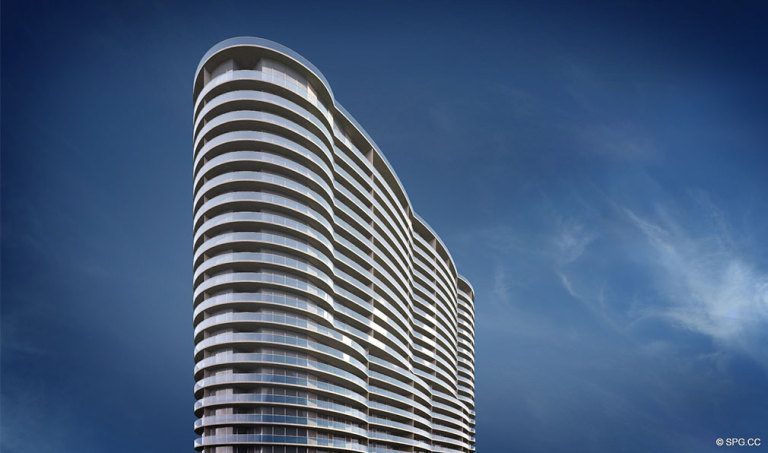 Aria on the Bay, Condominiums Waterfront de luxo localizado na 1770 North Bayshore Drive, Miami, FL 33132