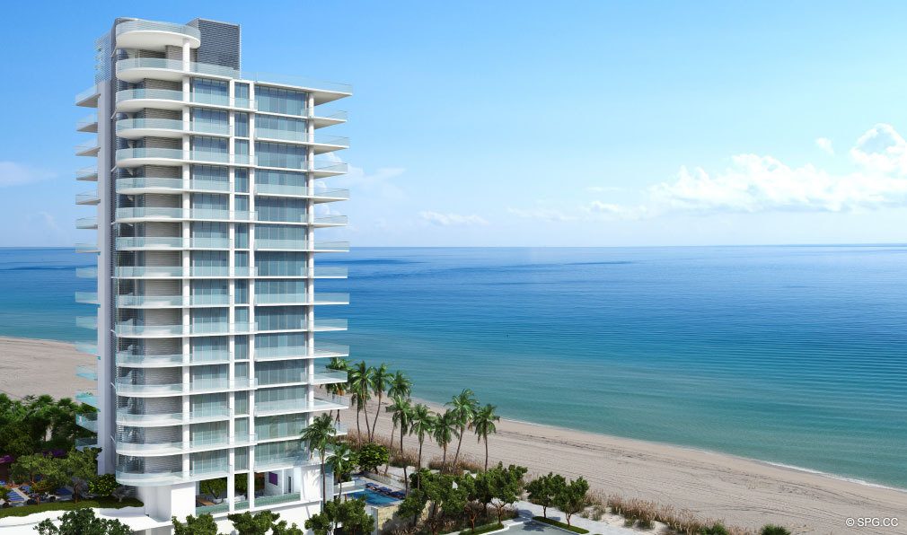L'Atelier, Luxo Oceanfront Condominiums Localizado na 6901 Collins Avenue, Miami Beach, Florida 33141