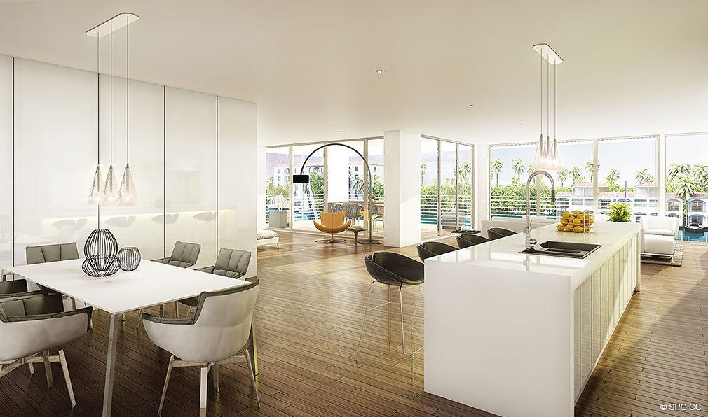 Interior Design Concept for AquaVue Las Olas, Luxury Waterfront Condos in Fort Lauderdale, Florida 33301