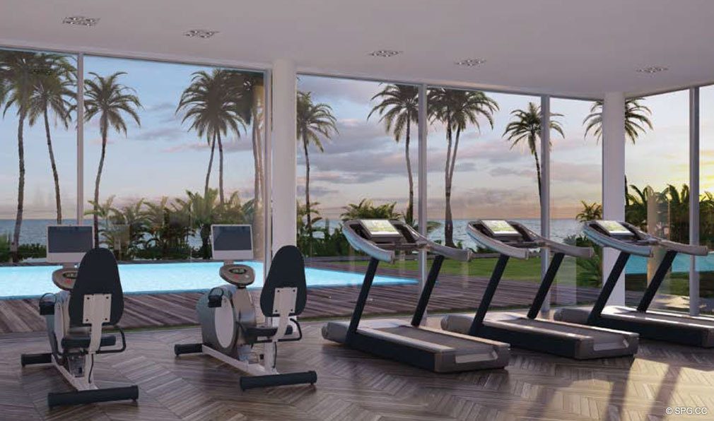 Fitness Center at Oceana Key Biscayne, Luxury Oceanfront Condos in Miami, Florida 33149