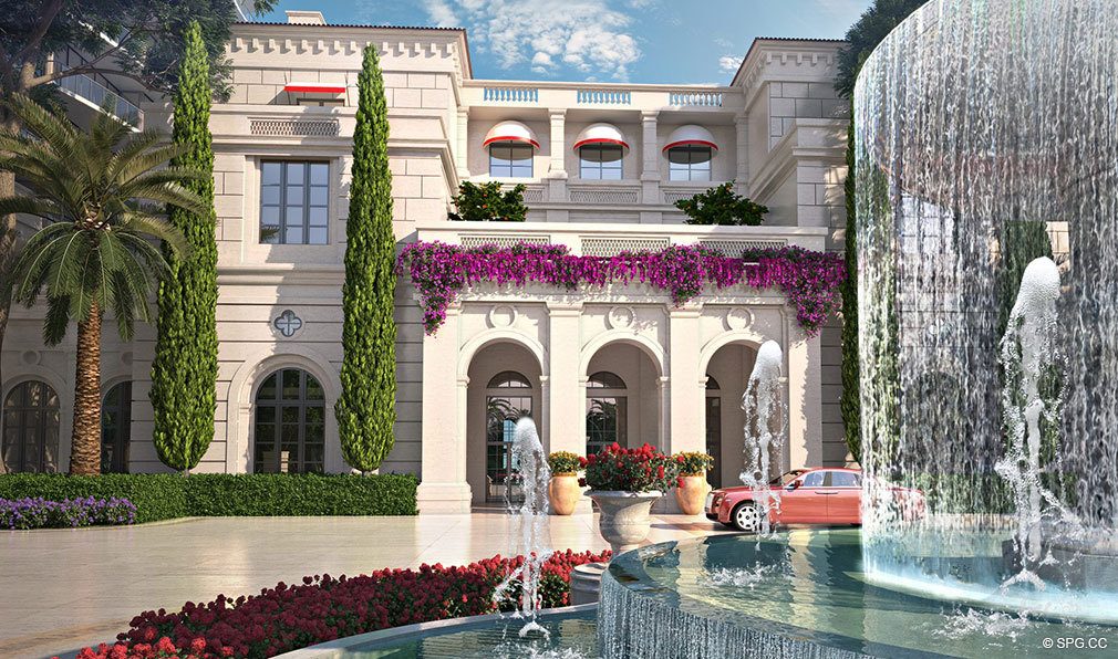 The Luxurious Villa Acqualina at Estates at Acqualina, Luxury Oceanfront Condos in Sunny Isles Beach, Florida 33160