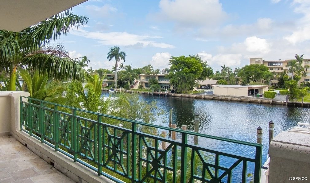 Terrace View from the Landings At Las Olas, Luxury Watefront Condominiums, Fort Lauderdale, Florida 33305