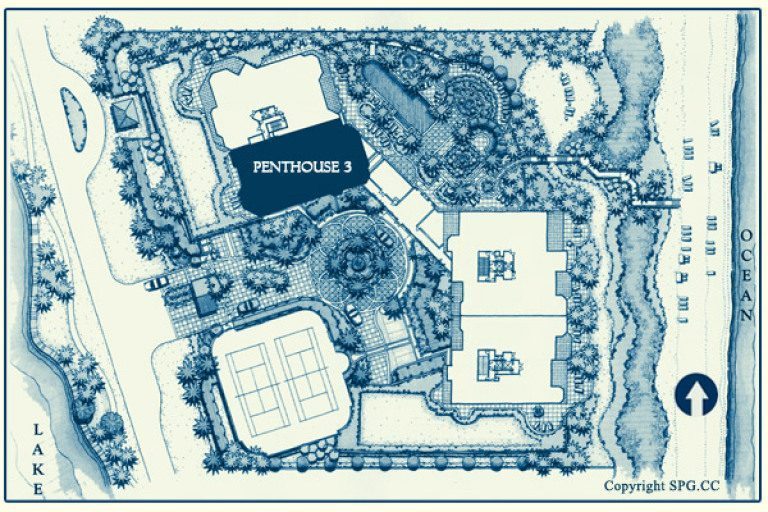 Bellaria Penthouse 3~N Site Plan