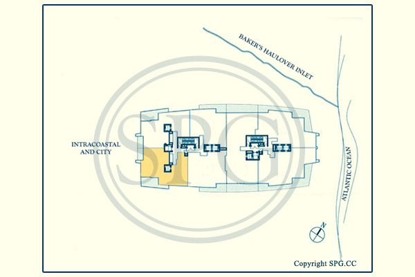 One Bal Harbour Residence 2003 C1 Site Plan