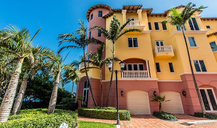 Oceanfront Villa 1 at The Palms, Luxury Oceanfront Condominiums Fort Lauderdale, Florida 33305