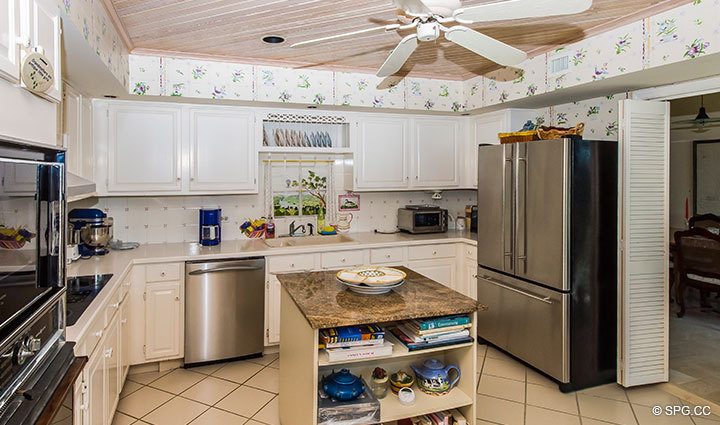 Large Eat-In Kitchen in Residence 1-503 For Sale at Oasis, Luxury Oceanfront Condos in Palm Beach, Florida 33480.