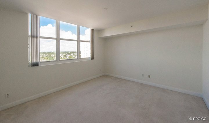 Bedroom in Residence 10E, Tower I at The Palms, Luxury Oceanfront Condominiums Fort Lauderdale, Florida 33305