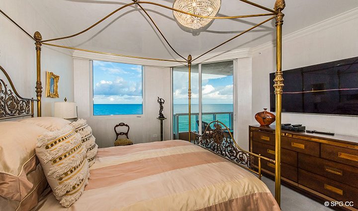 Master Suite Terrace Access in Residence 1106 at Acqualina, Luxury Oceanfront Condominiums in Sunny Isles Beach, Florida 33160