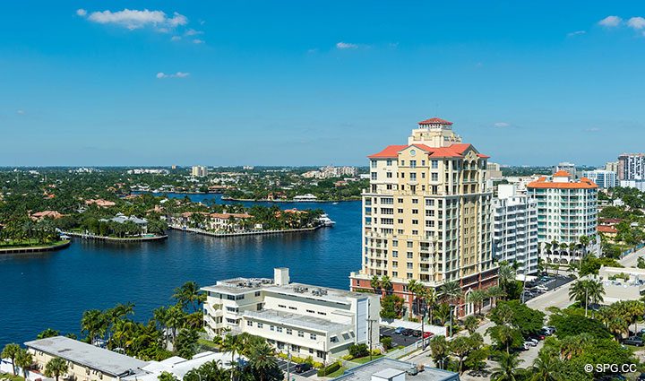 Wonderful Intracoastal Views from Apartment 1602 at the Ritz-Carlton Residences, Luxury Oceanfront Condominiums in Fort Lauderdale, Florida 33304.