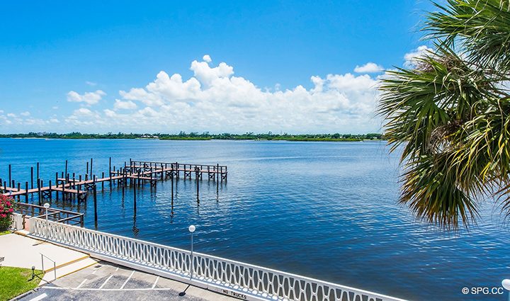 Gorgeous Lake Views from Residence 316 at The President of Palm Beach, Luxury Waterfront Condos in Palm Beach, Florida 33480
