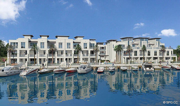 Residence 255 Shore Court at Sky230, Luxury Waterfront Townhomes in Lauderdale by the Sea, Florida 33308.