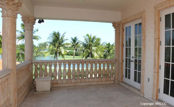 Terrace at Luxury oceanfront residence 6919 Valencia Drive, Fisher Island, Florida 33109 