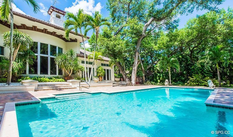 Pool at Luxury Estate Home, 16260 Bridlewood Circle, Delray Beach, Florida 33445