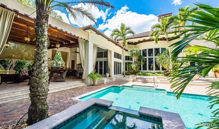 Backyard Oasis at Luxury Estate Home, 16260 Bridlewood Circle, Delray Beach, Florida 33445