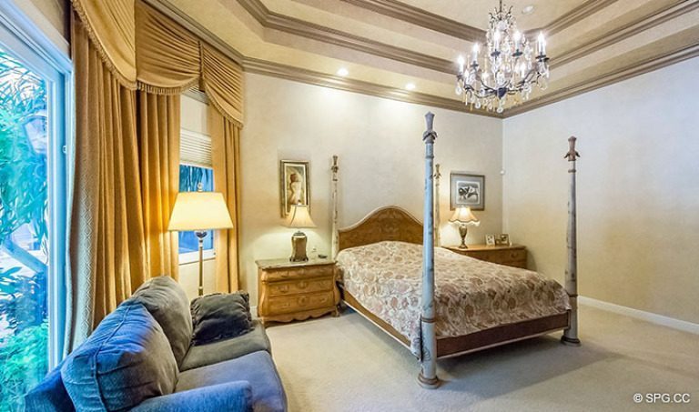 Master Bedroom in Luxury Estate Home, 16260 Bridlewood Circle, Delray Beach, Florida 33445