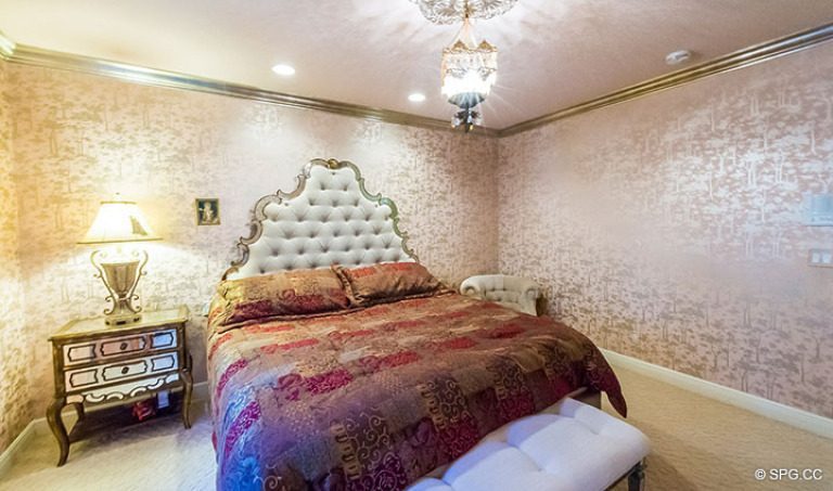 Bedroom inside Luxury Estate Home, 16260 Bridlewood Circle, Delray Beach, Florida 33445