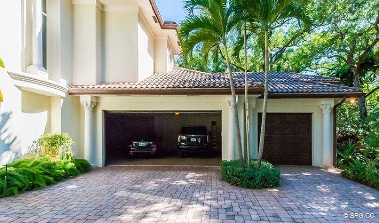 Three Car Garage at Luxury Estate Home, 16260 Bridlewood Circle, Delray Beach, Florida 33445