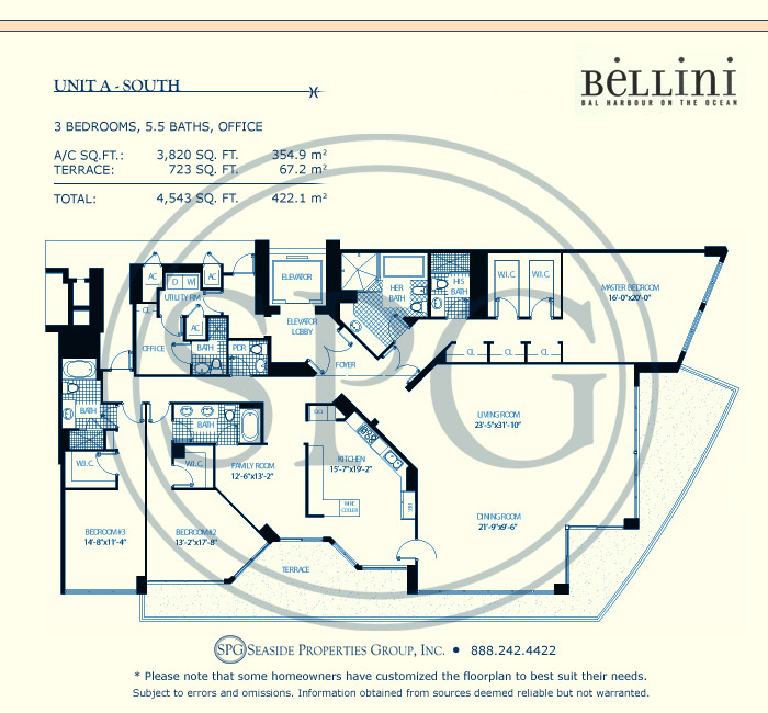 Bellini Floorplan Bellini Floorplan
