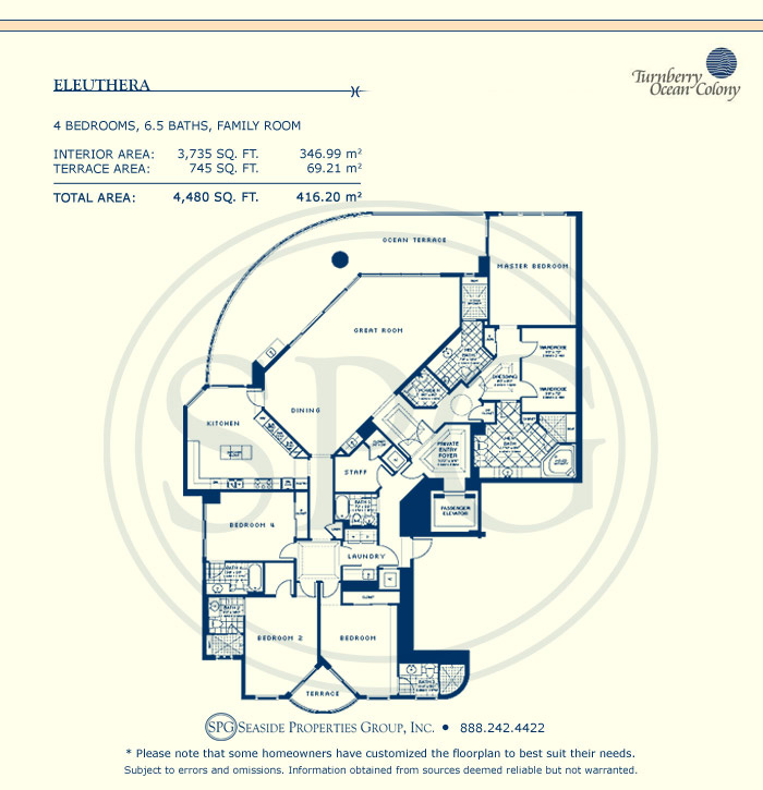 Turnberry Ocean Colony Floorplan Turnberry Ocean Colony Floorplan