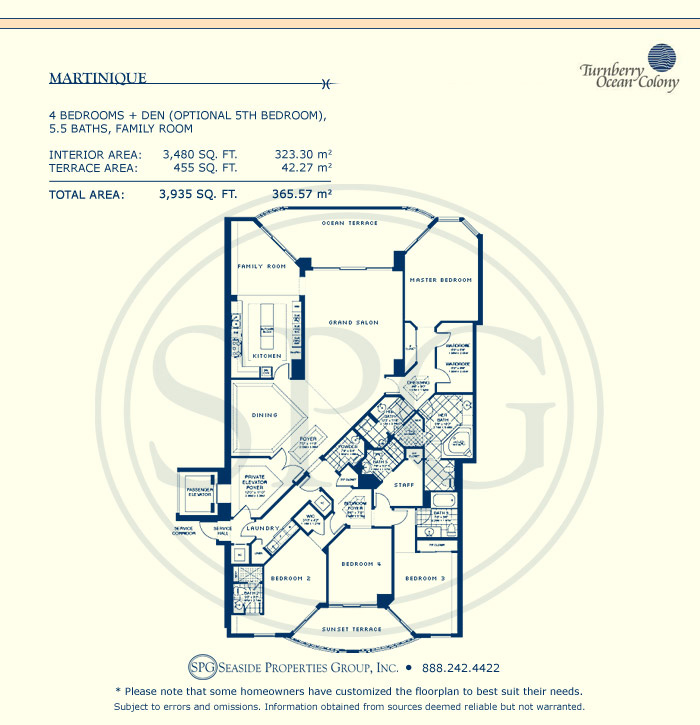 Turnberry Ocean Colony Floorplan Turnberry Ocean Colony Floorplan
