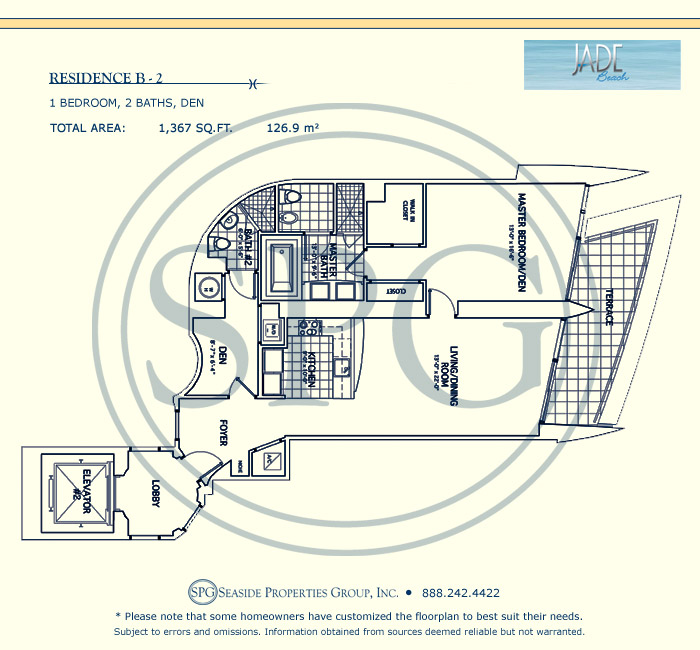 Jade Beach Floorplan