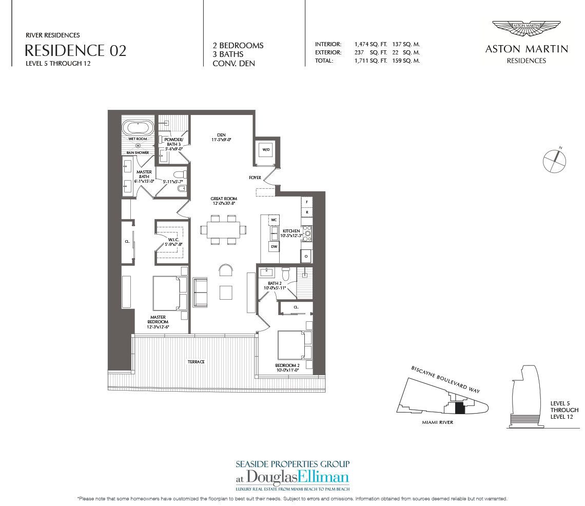 Click to View the River Residence 02 Floorplan