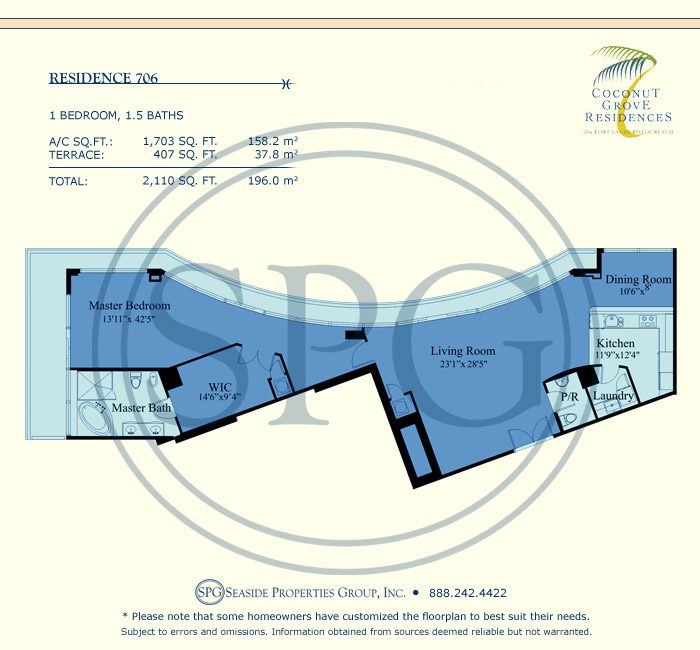 Coconut Grove Residences Floorplan