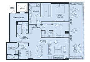 Click to View the Model 02 South,2nd Floor Floorplan