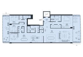 Click to View the Model 03 South, 4th to 12th Floor Floorplan