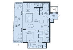 Click to View the Model 05 North, 4th to 12th Floor Floorplan