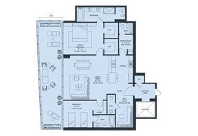 Click to View the Model 05 South, 4th to 12th Floor Floorplan