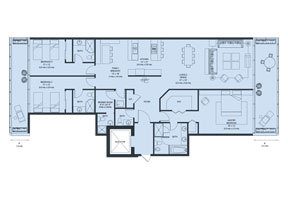 Click to View the Model 06 South, 4th to 12th Floor Floorplan