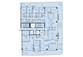 Click to View the Penthouse Model 01 North, 14th Floor Floorplan