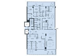 Click to View the Penthouse Model 02 North, 14th Floor Floorplan