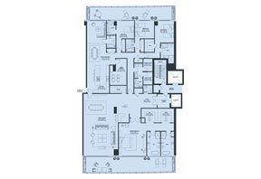 Click to View the Penthouse Model 02 South, 14th Floor Floorplan