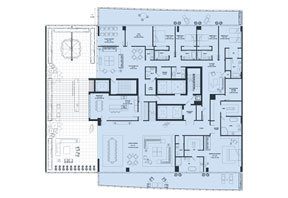 Click to View the Penthouse Model 02 North, 16th Floor Floorplan