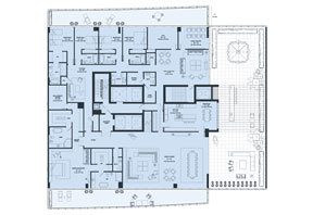 Click to View the Penthouse Model 02 South, 16th Floor Floorplan