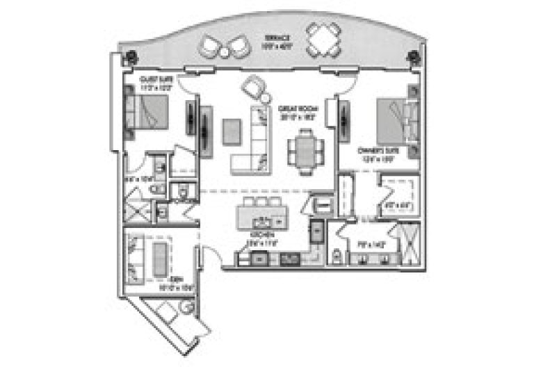 Click to View the Residence B Floorplan