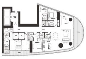 Click to View the River Residence 01 Floorplan
