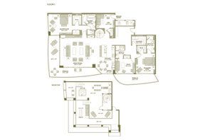 Click to View the Penthouse C, Tower H Floorplan