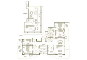 Click to View the Penthouse A, Tower P Floorplan