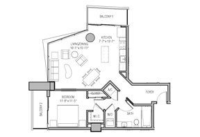 Click to View the Unit A-1 Floorplan