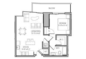 Click to View the Unit A-8 Floorplan