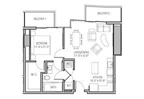 Click to View the Unit A-11 Floorplan