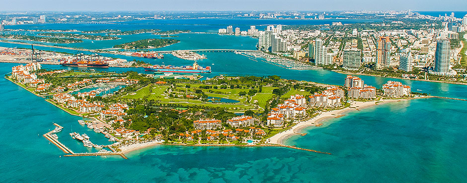 Fisher Island, The Ultimate Island Sanctuary, Accessible Only by Ferry, Private Yacht or Helicopter.