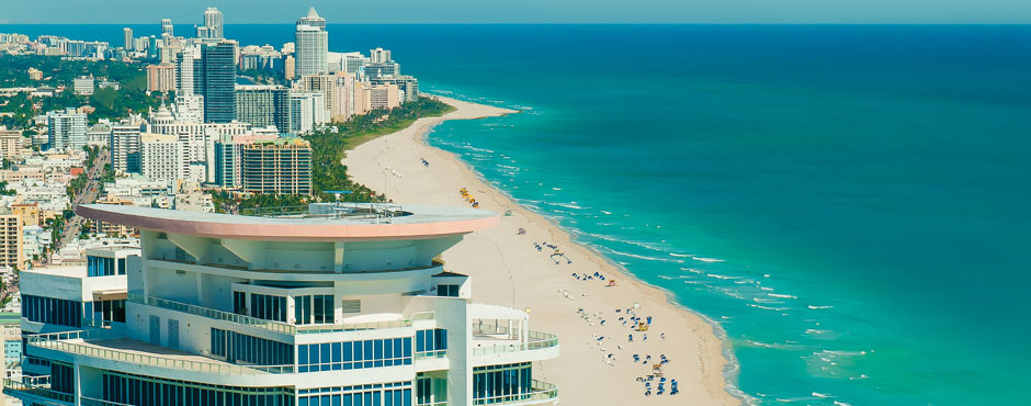 Stunning Penthouse View of South Beach from the Magnificent Continuum South.