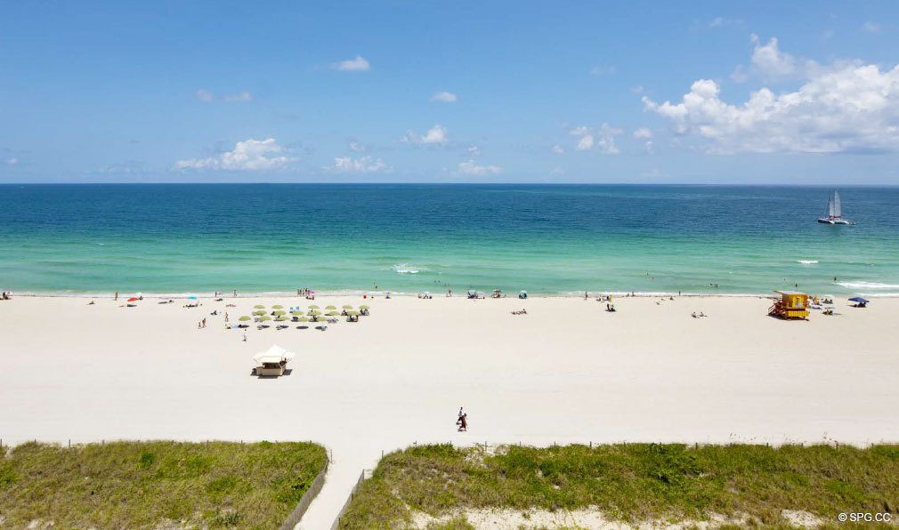 Beach at 321 Ocean, Luxury Oceanfront Condominiums Located at 321 Ocean Drive, Miami Beach, FL 33139