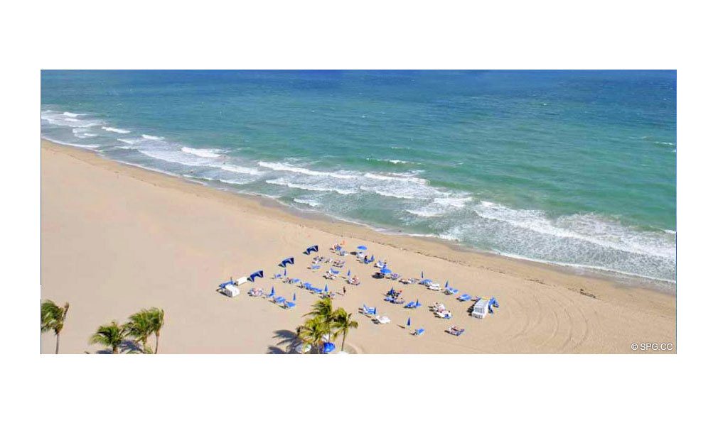 Beach at Coconut Grove Residences, Luxury Oceanfront Condominiums Located at 1200 Holiday Dr, Fort Lauderdale, FL 33316