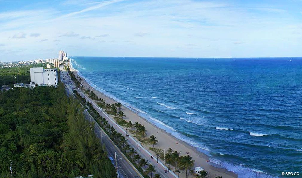 Ocean Views from Paramount, Luxury Oceanfront Condominiums Located at 700 N Atlantic Blvd, Ft Lauderdale, FL 33304